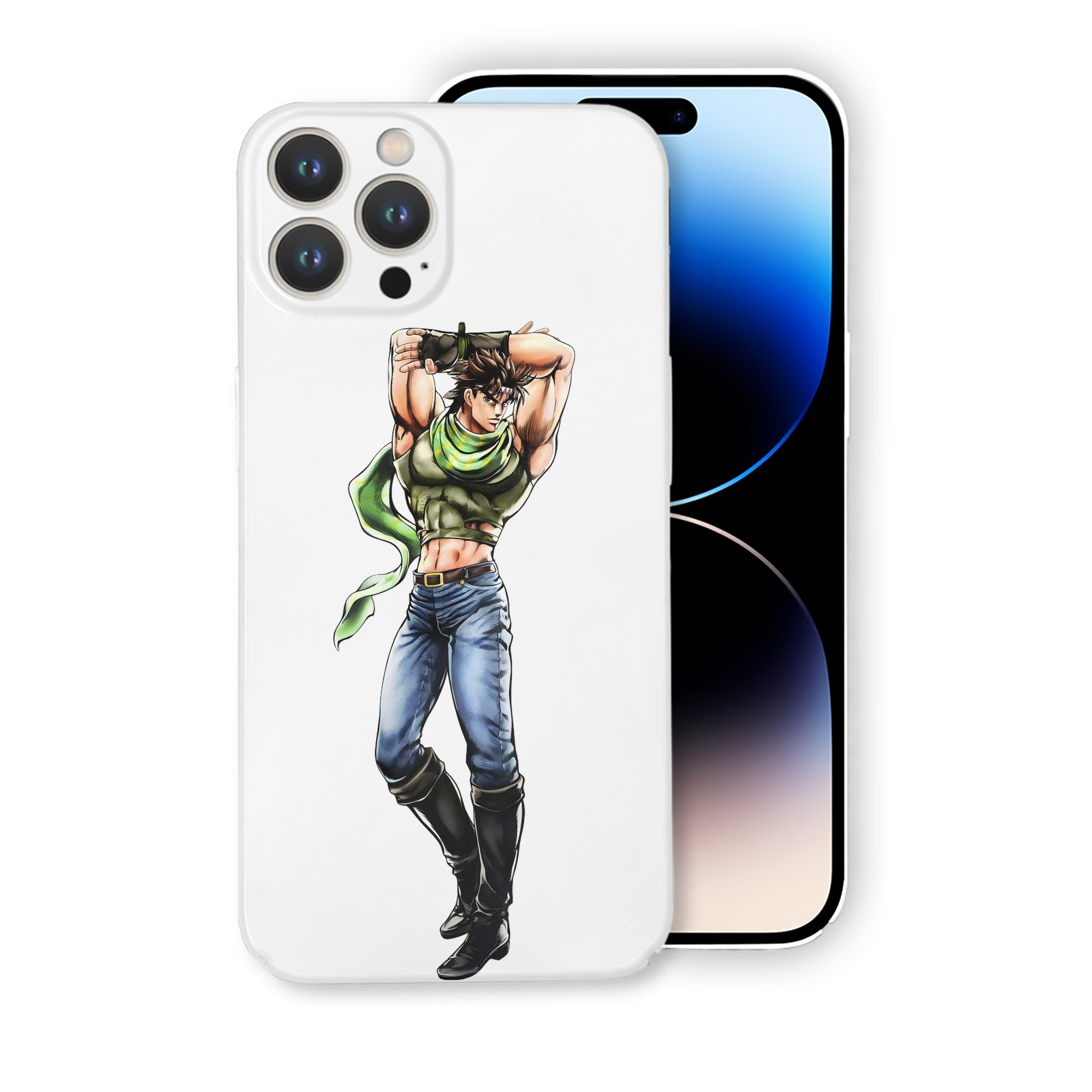 （画像用） ジョジョの奇妙な冒険 ジョセフ?ジョースター JoJo's Bizarre Adventure Joseph Joestar 【iPhone 14シリーズ対応】ハードケース